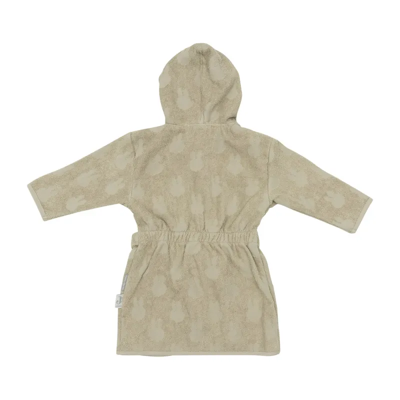 Jollein Miffy Jacquard Badjas - Badstof - 1-2 jaar