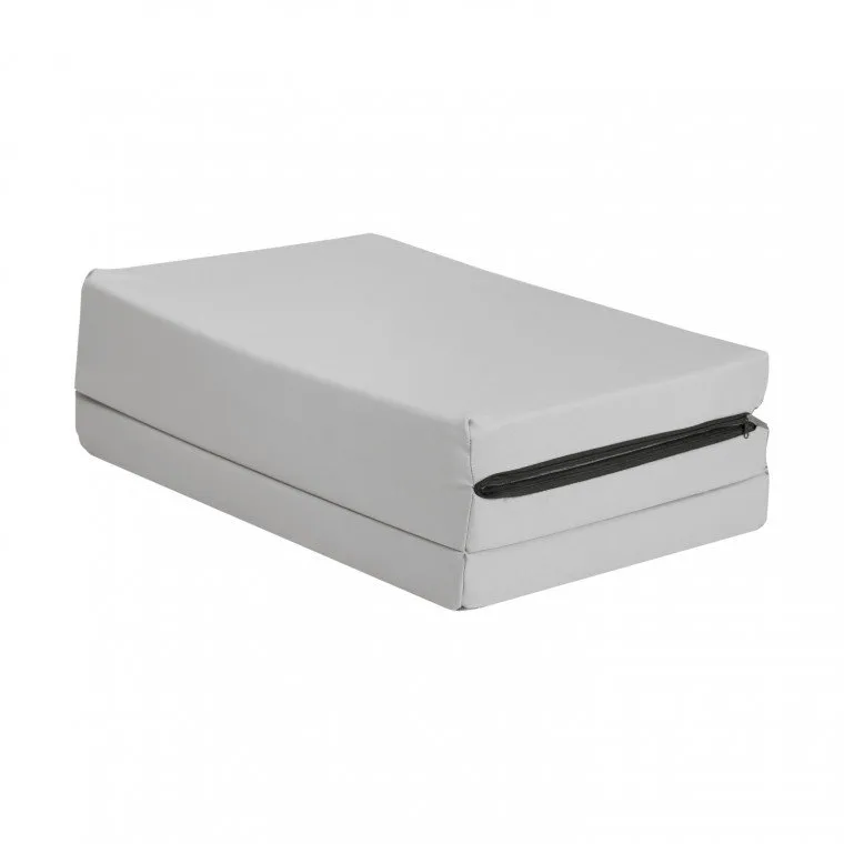 Basicline Campingbed Matras Grijs