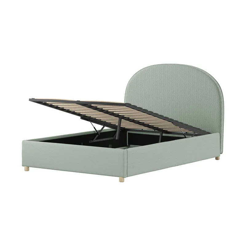 Vipack Moon Storage Bed - 140 x 200 cm