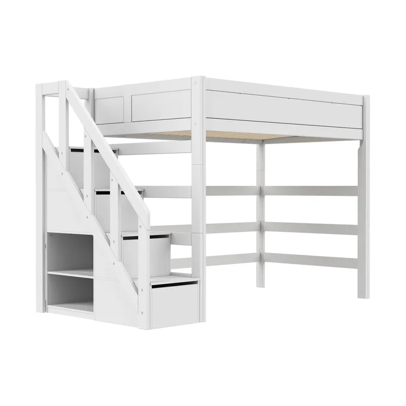 Life Time Hoogslaper Premium - 177 cm - 120 cm - Met Trapkast