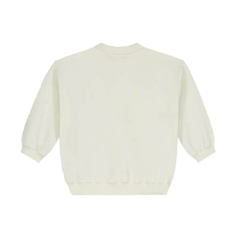 Gray Label Sweater - Dropped Shoulder - Cream