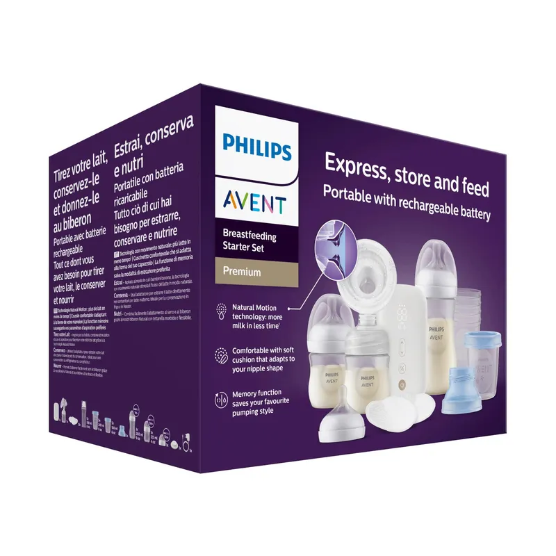 Avent Enkele Elektrische Borstkolf Giftset