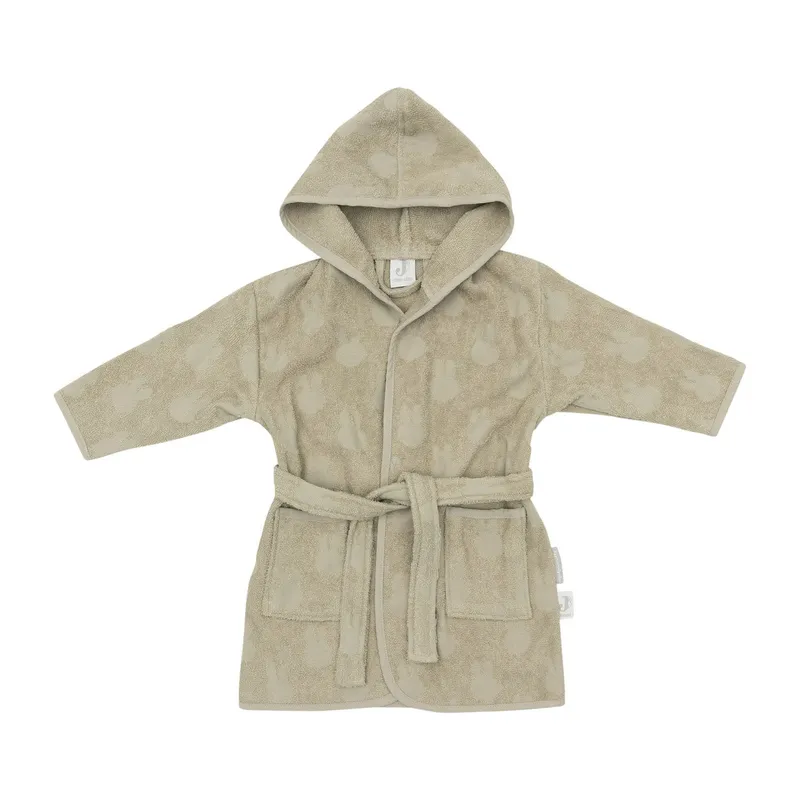 Jollein Miffy Jacquard Badjas - Badstof - 1-2 jaar