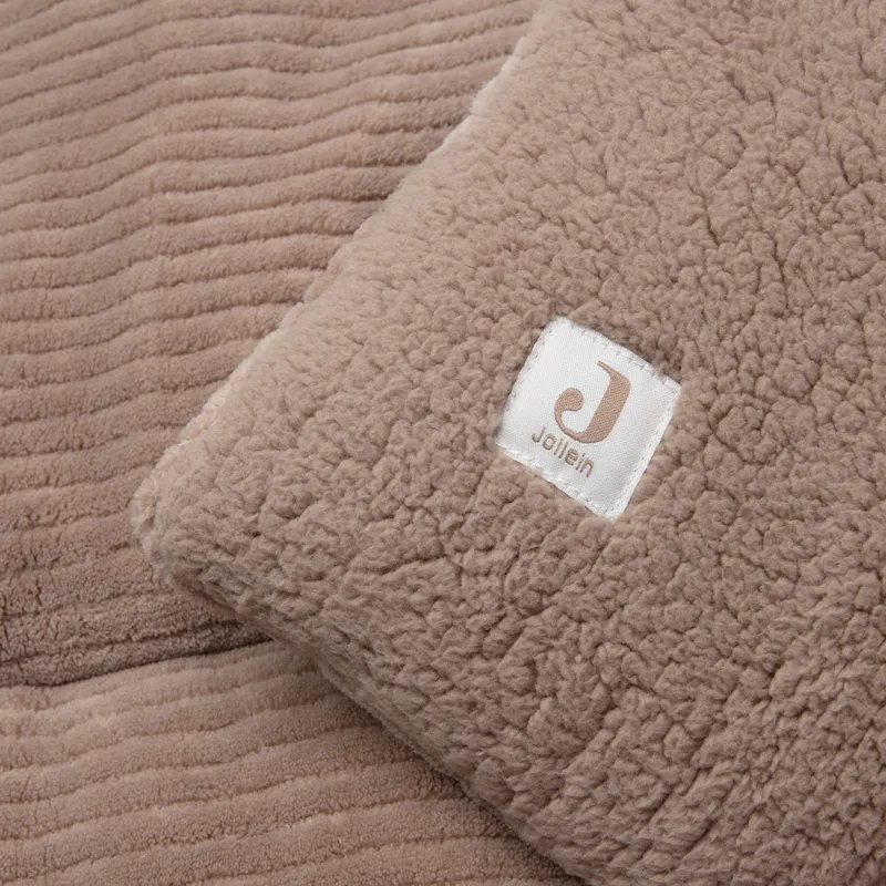 Jollein Boxkleed Cloudy Rib - 100×100 cm