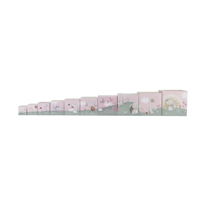 Little Dutch Flowers & Butterflies Stapelblokken