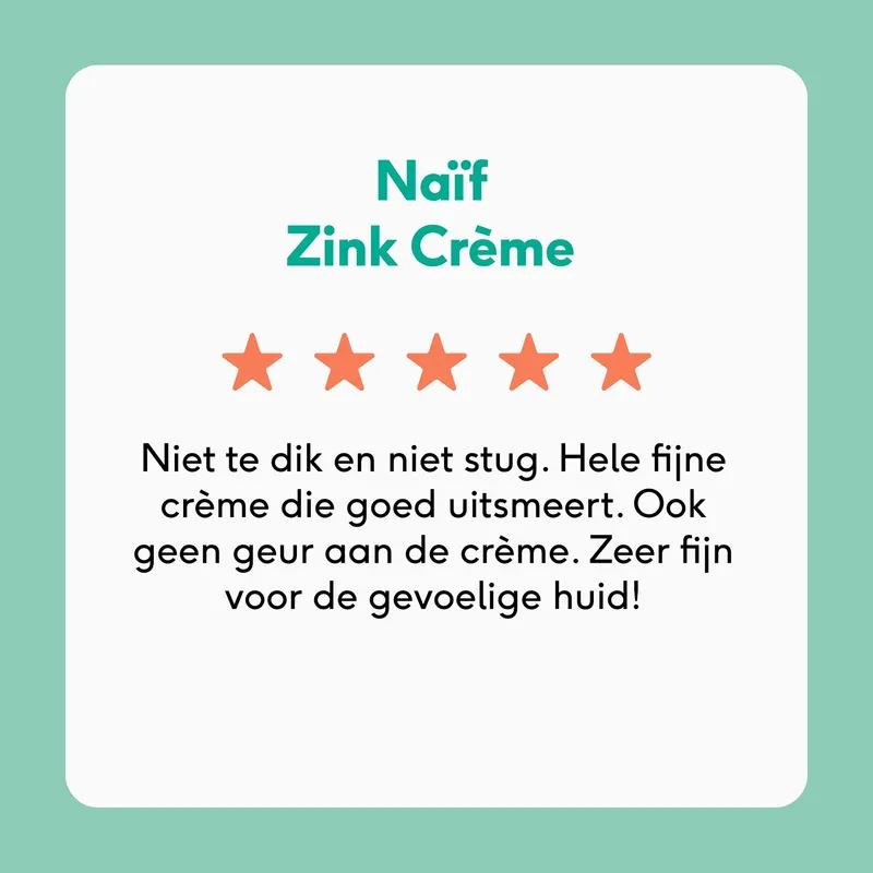 Naïf Billencrème Met Zinkoxide