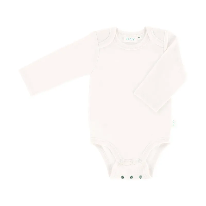 DAY Romper Lange Mouw + Grow-Along - Off White