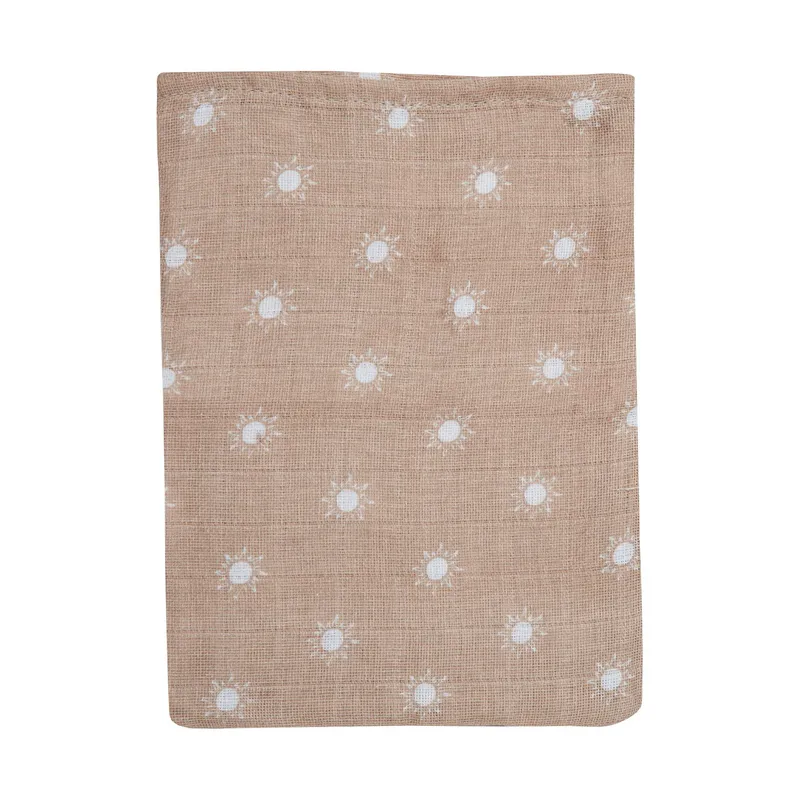 Jollein Pointelle / Sun Hydrofiel Washandje Biscuit 2 Stuks