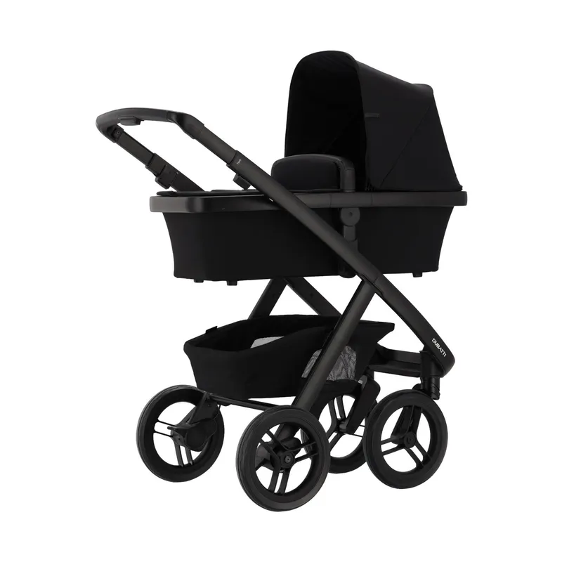 Dubatti Two E2 Kinderwagen 2-in-1 - Black / Pitch Black
