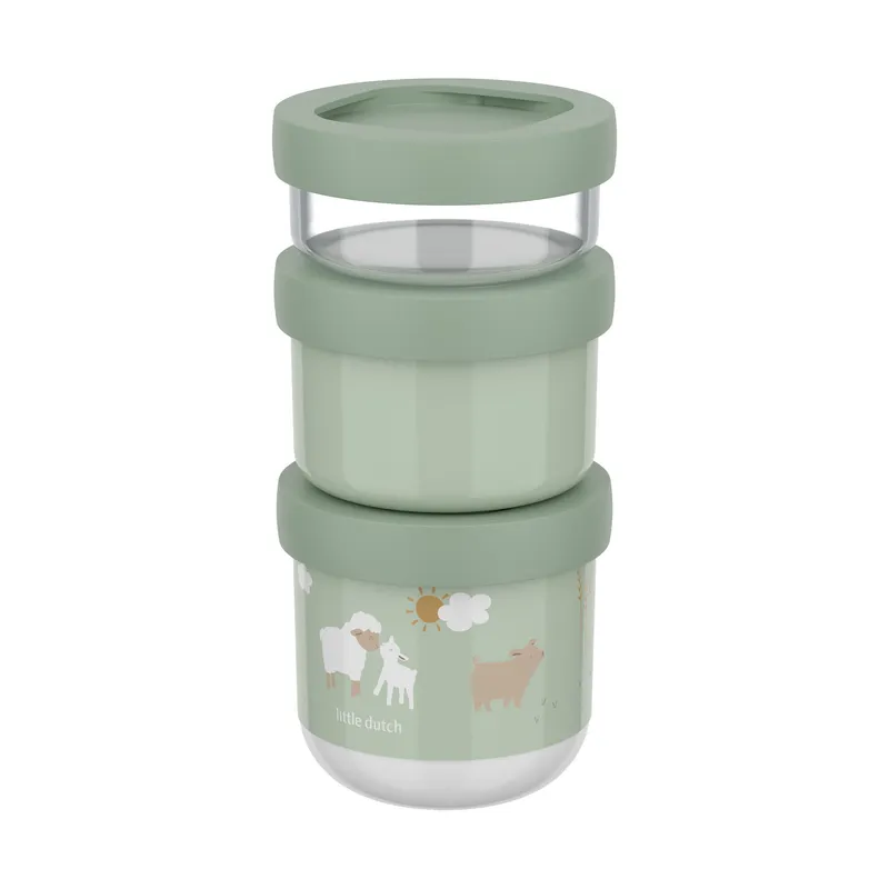 Mepal Snackbox Stack Mio - 3-Delig