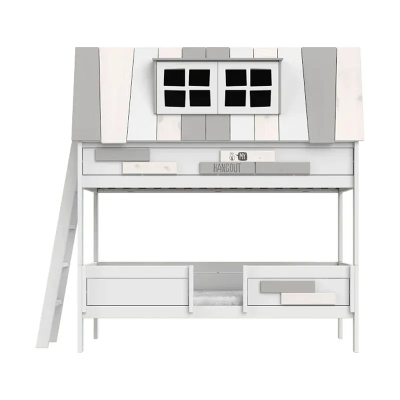LIFETIME Kidsrooms Stapelbed - My Hangout - Whitewash