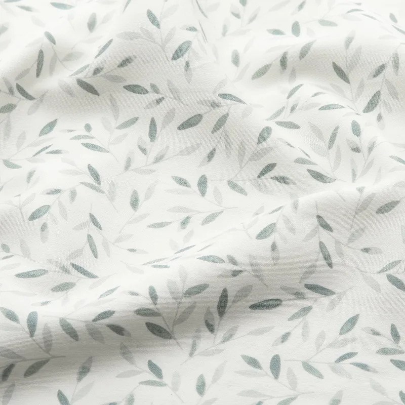 Cam Cam Copenhagen Green Leaves Dekbedovertrek 140 x 200 cm