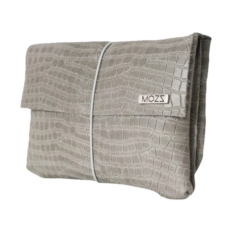 Mozz Bags Luieretui Anaconda Grijs