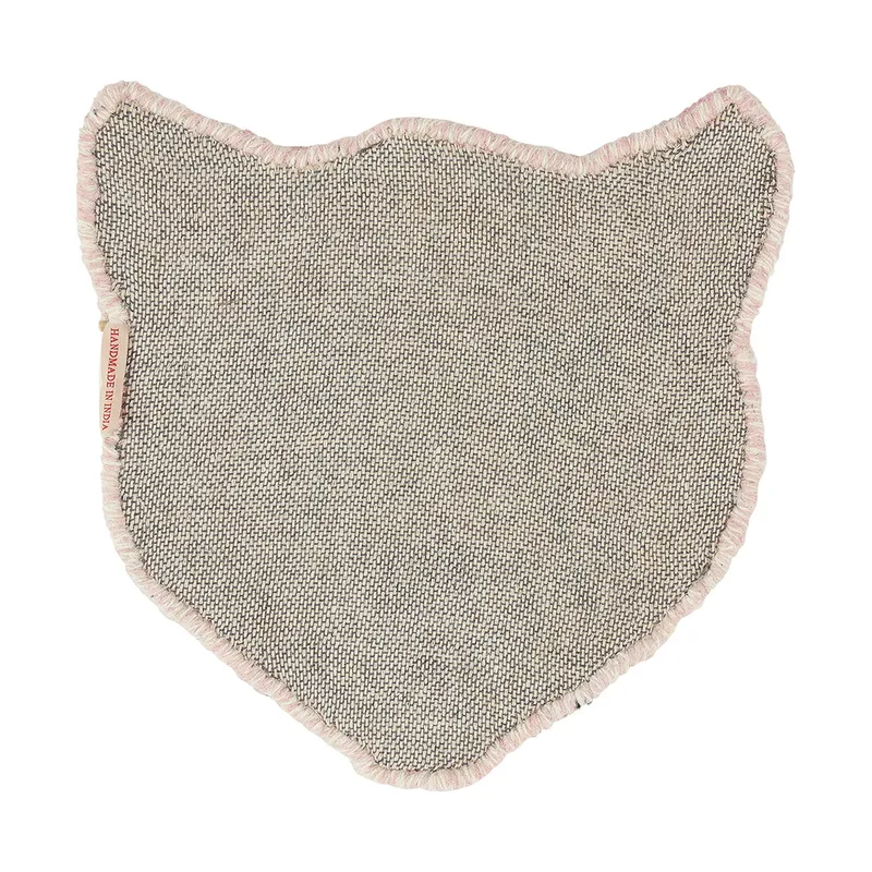 Doing Goods Wandkleed Dierenkop - Tapis Amis - Pinky Luipaard