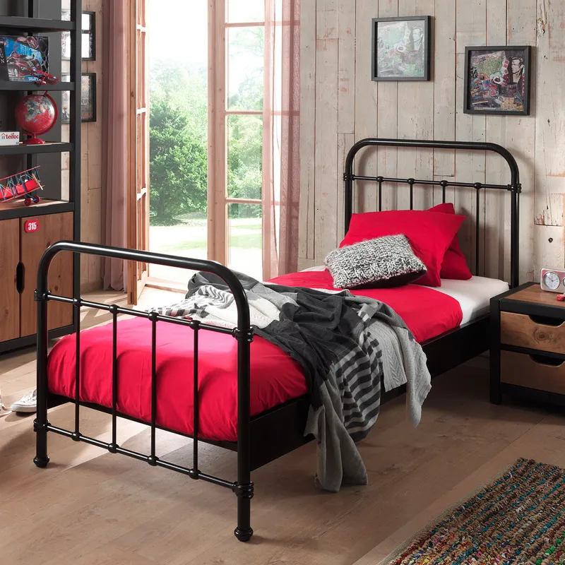 Vipack New York Bed Metaal 90 x 200 cm
