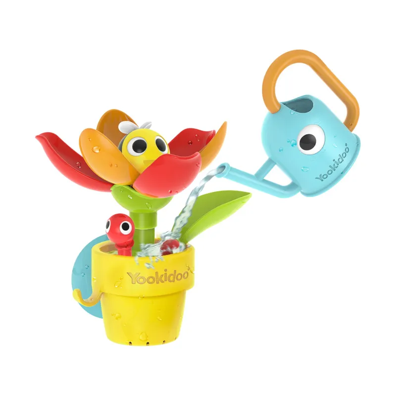 Yookidoo Badspeelgoed - Peek-a-Bee Tub Flower