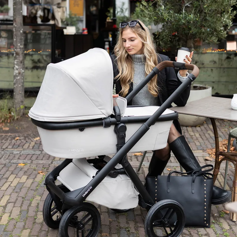 Dubatti One E6 Kinderwagen 2-in-1 - Dark Brown