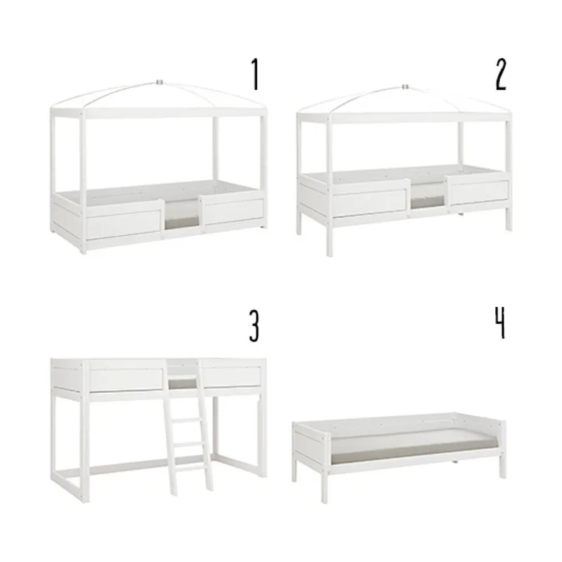 LIFETIME Kidsrooms 4 in 1 Bedcombinatie