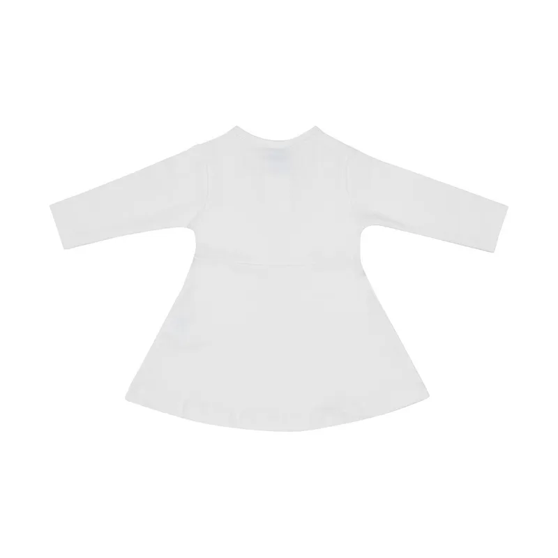 Klein Baby Jurk Rib - Natural White