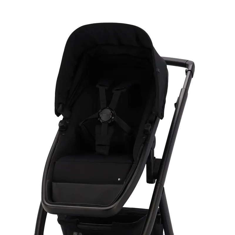 Dubatti Two E2 Kinderwagen 2-in-1 - Black / Pitch Black
