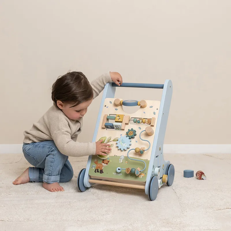 Little Dutch Forest Friends Activiteiten Loopwagen