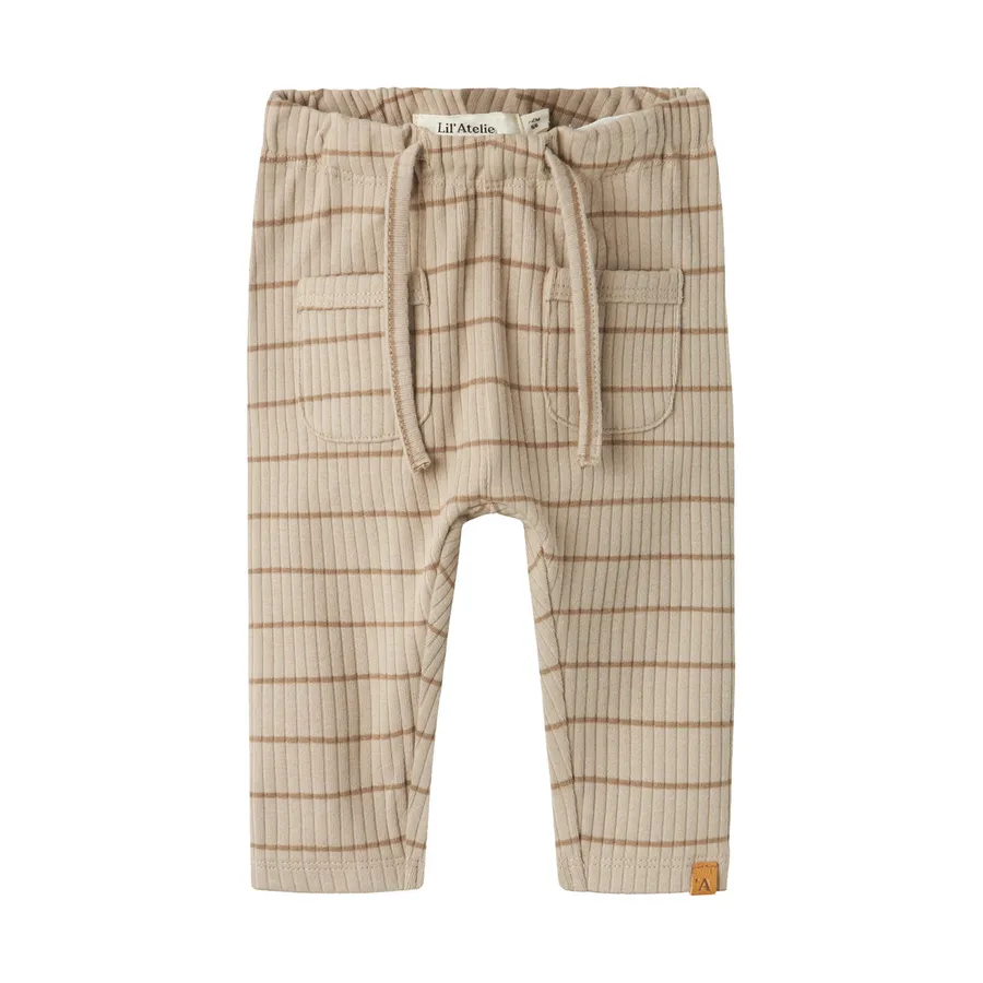 Lil' Atelier Broek - Gestreept - Pure Cashmere