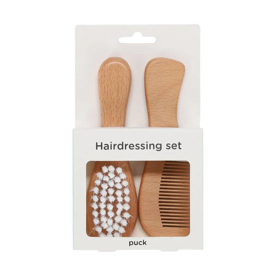 Puck Baby Haarborstel Set