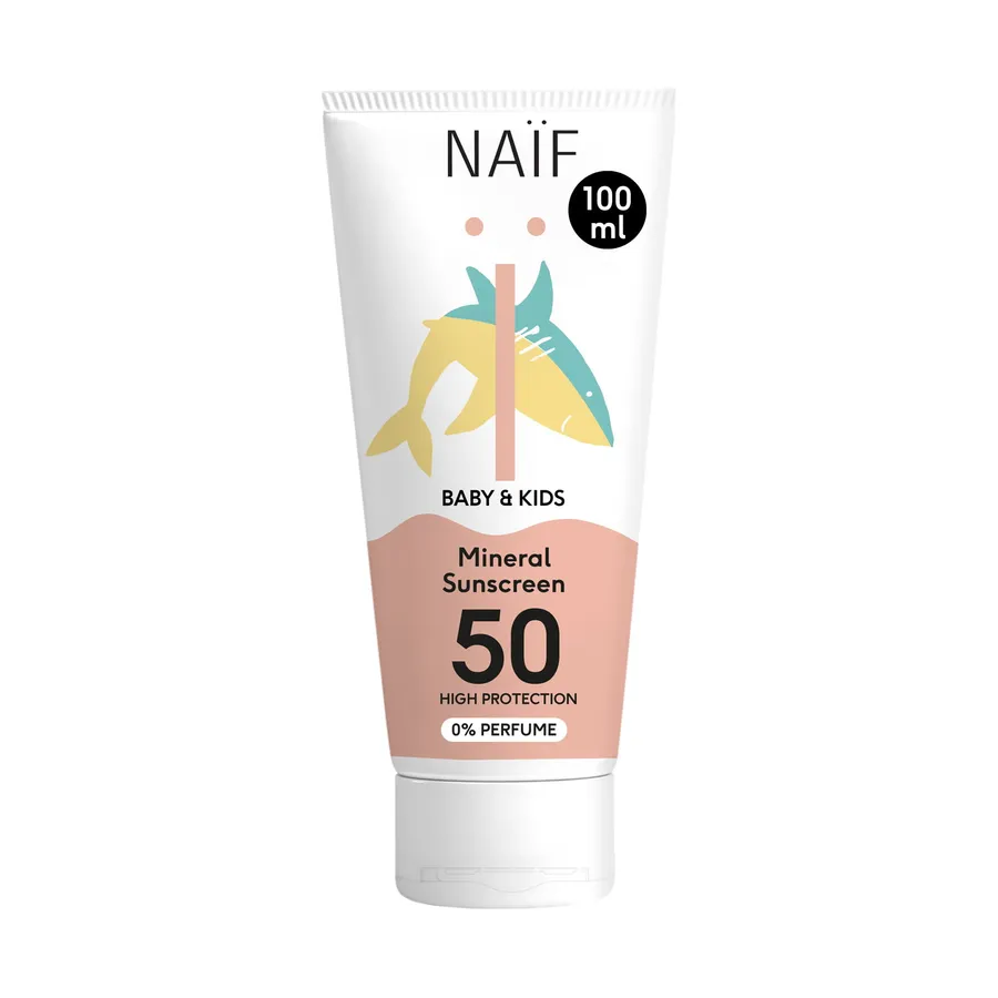 Naïf Zonnebrandcrème Voor Baby & Kind - SPF 50 - 100 ml