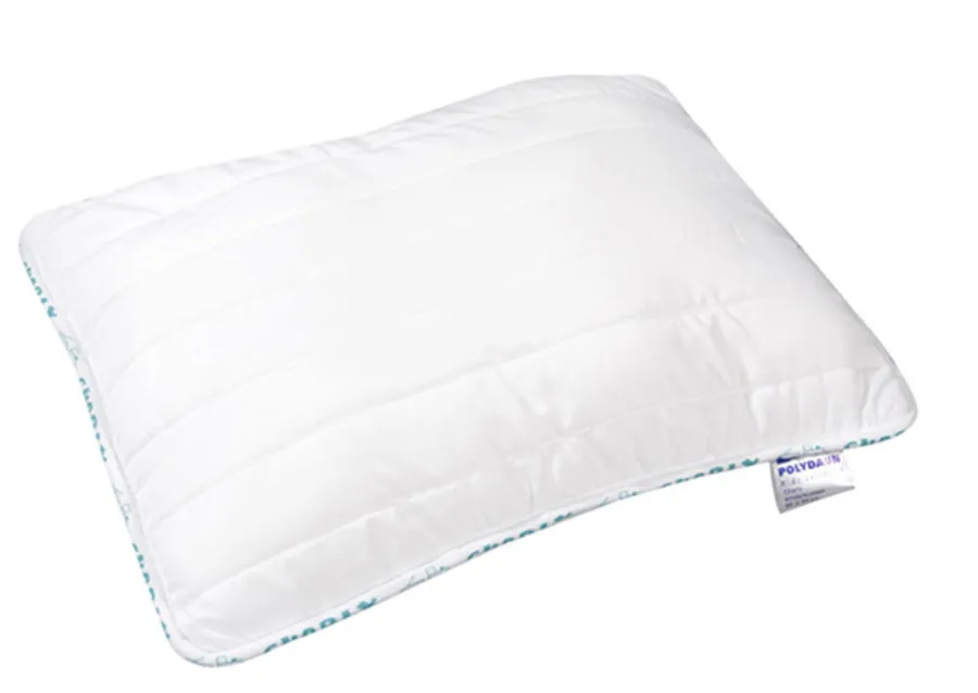 Polydaun Charly Kinderkussen - 65x50 cm - Wit