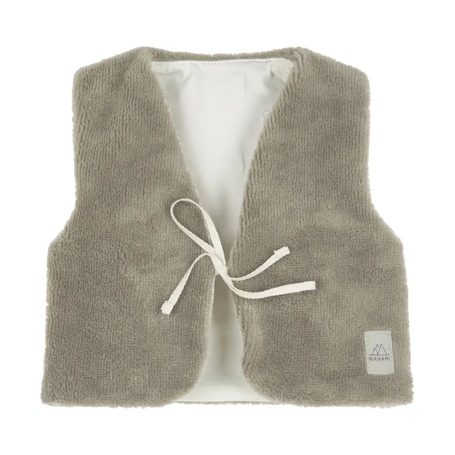 Nanami Bodywarmer - Bamboe - Earth