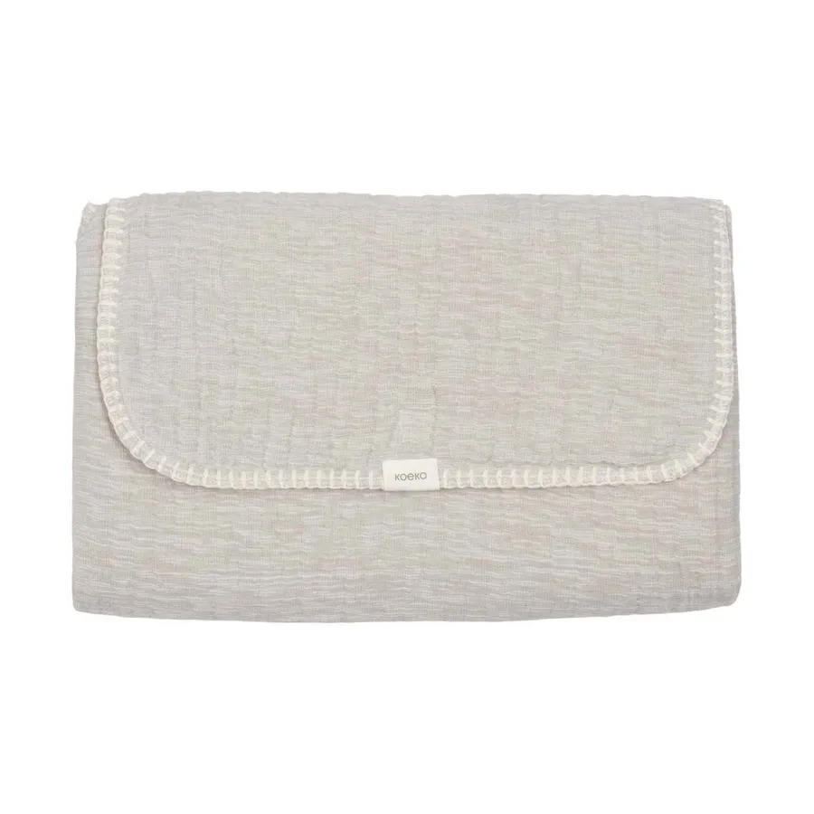 Koeka Verschoonmat - Rivoli - Stone - One Size