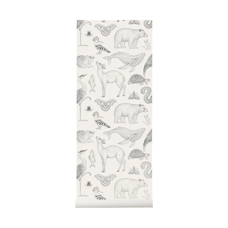 Ferm Living Katie Scott Animals Behang