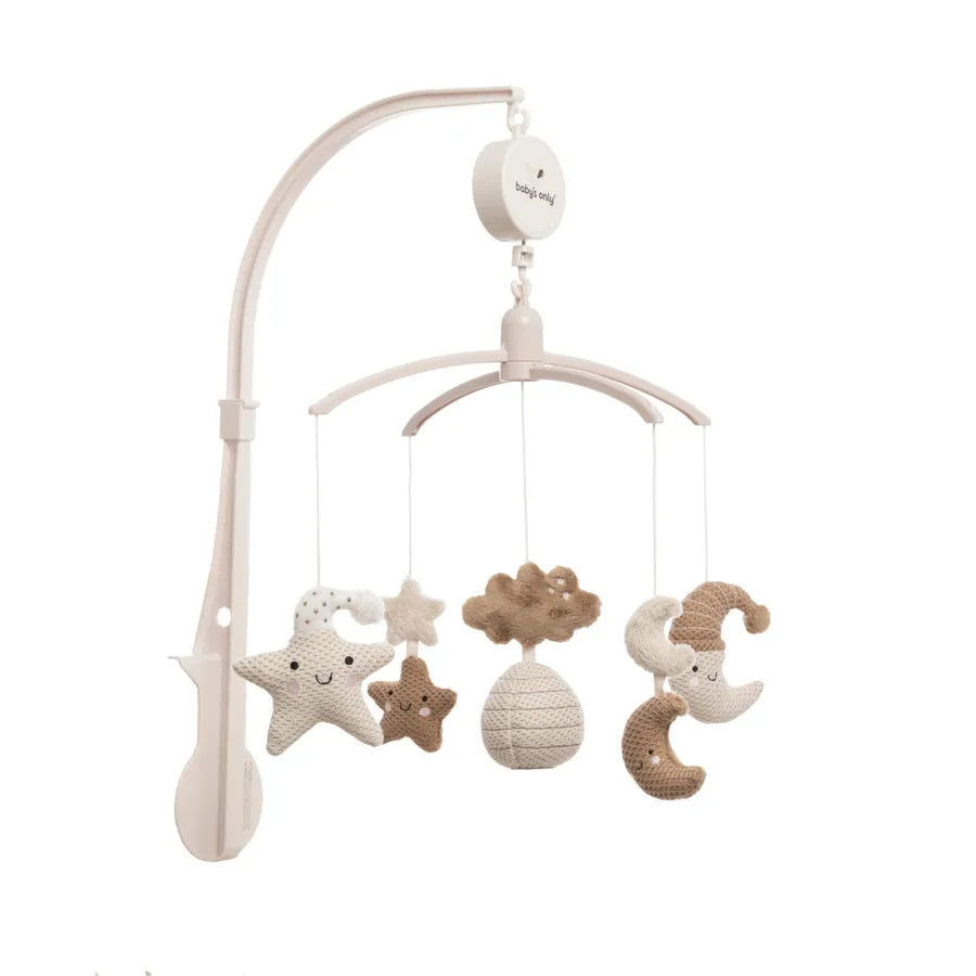 Baby's Only Heaven Muziekmobiel Clay / Warm Linen