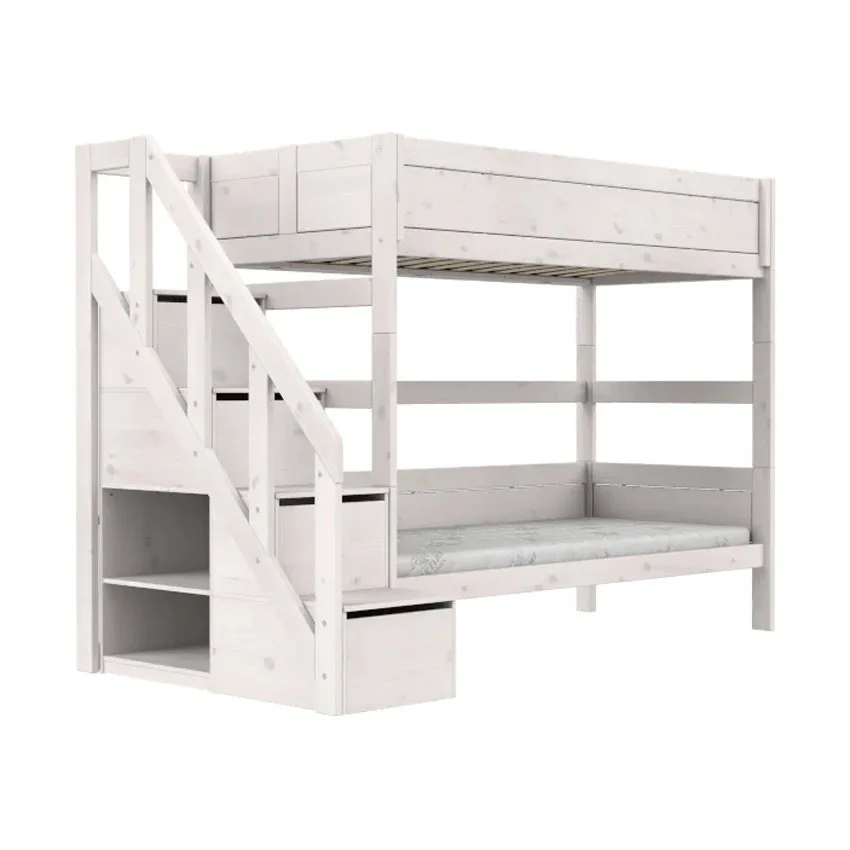 LIFETIME Kidsrooms Original Stapelbed Met Trapkast - Premium