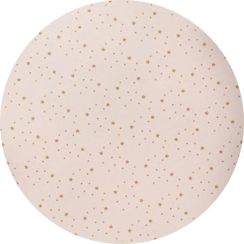 Eeveve Vloermat Rond - Stars Almond