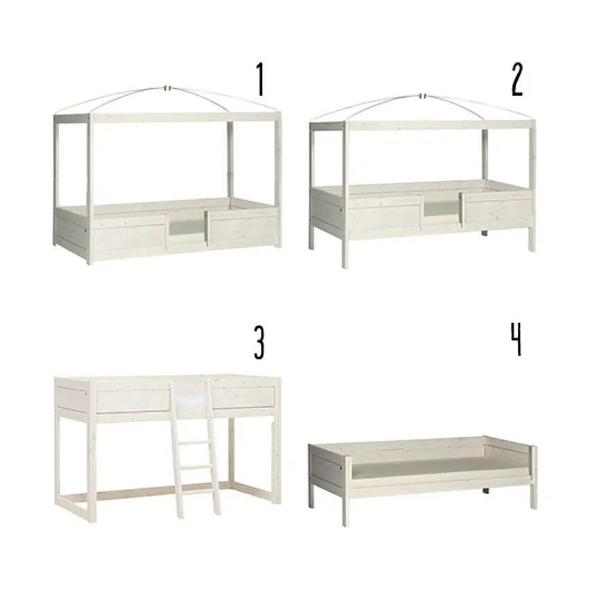 LIFETIME Kidsrooms 4 in 1 Bedcombinatie