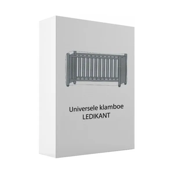 Universele Klamboe Voor Ledikant Wit