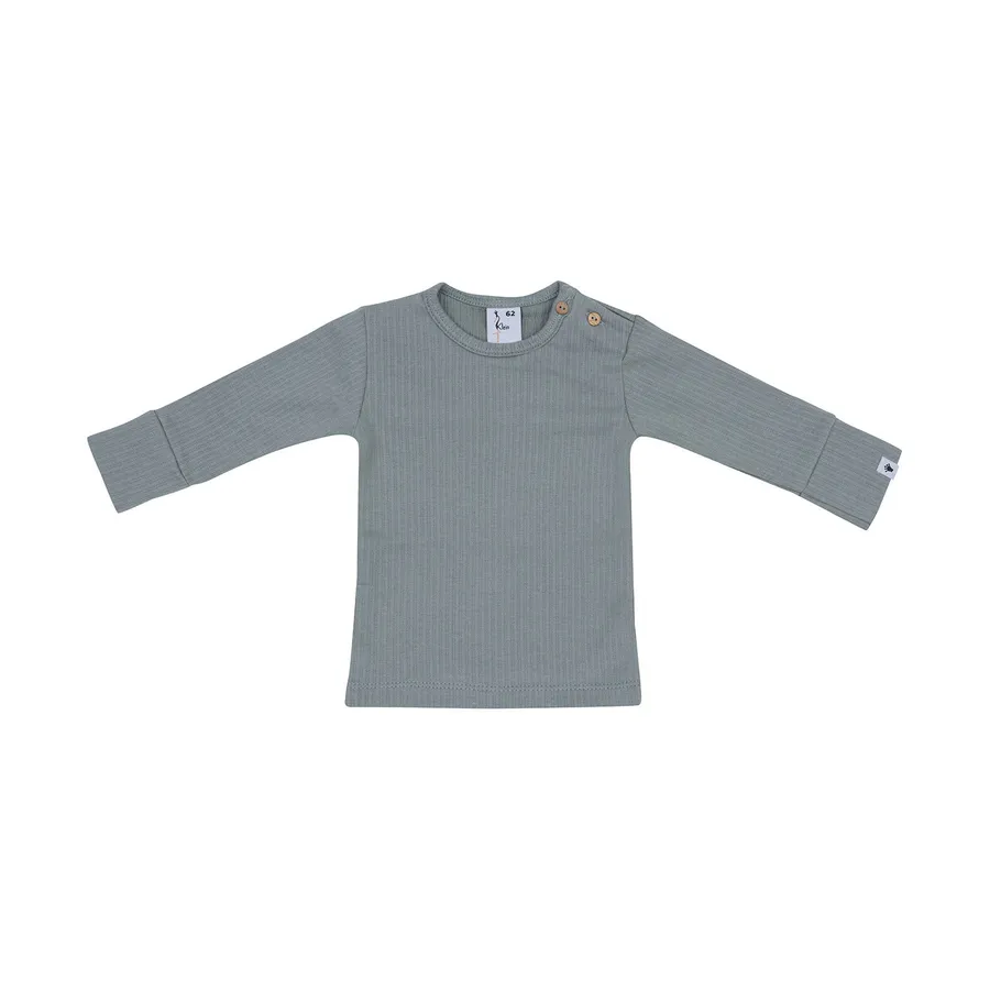 Klein Baby Shirt Rib - Stone Green