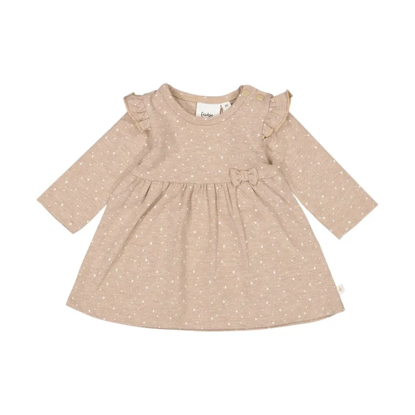 Feetje The Magic is in You Jurk – Taupe Melange