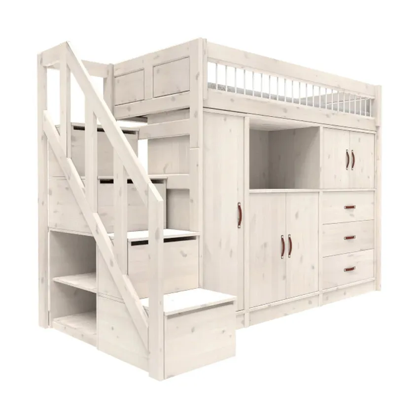 LIFETIME Kidsrooms Hoogslaper All-In-One - Premium Rolbodem