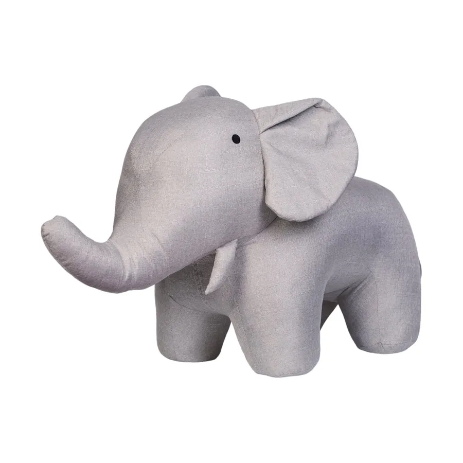 Childhome Speelgoeddier Staand - Olifant - Linnen
