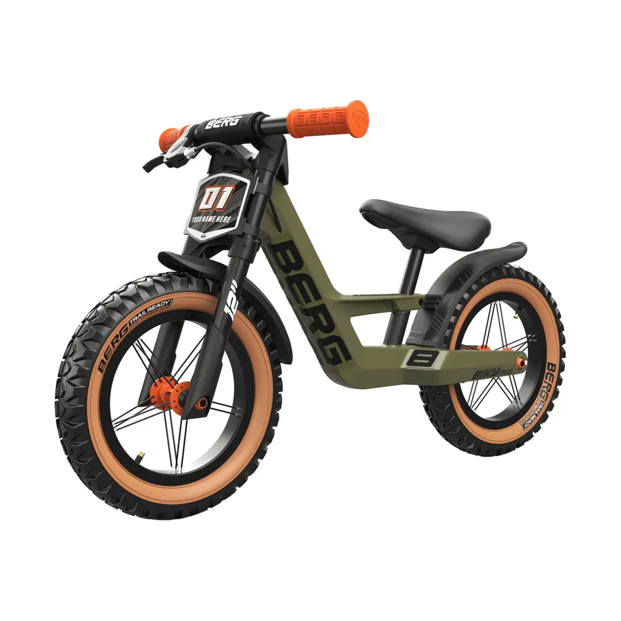BERG Biky Trail Loopfiets Met Handrem - Green