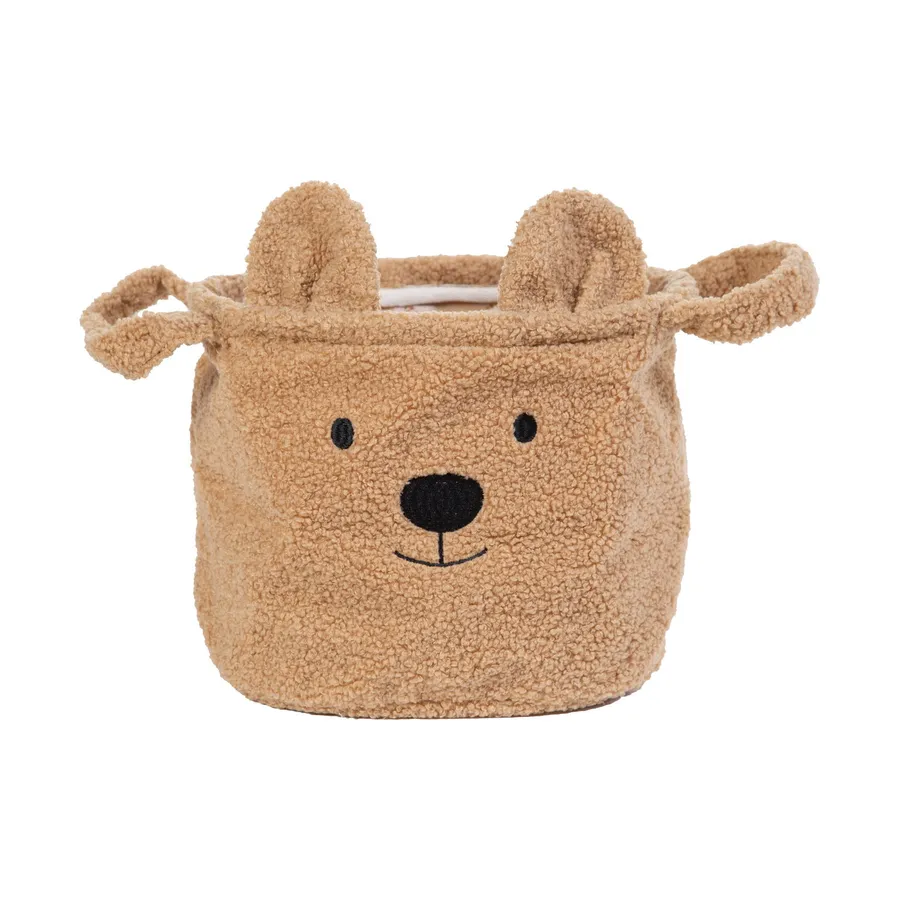 Childhome Teddy Opbergmand – 25 x 20 cm – Bruin 