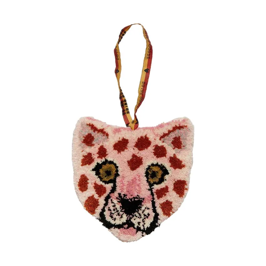 Doing Goods Dierenkop Hanger - Tapis Amis - Pinky Luipaard