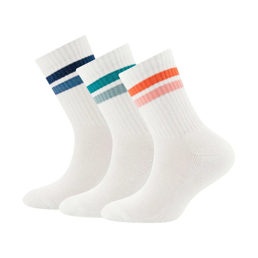 Ewers Tennissokken - 3-pack Streepjes