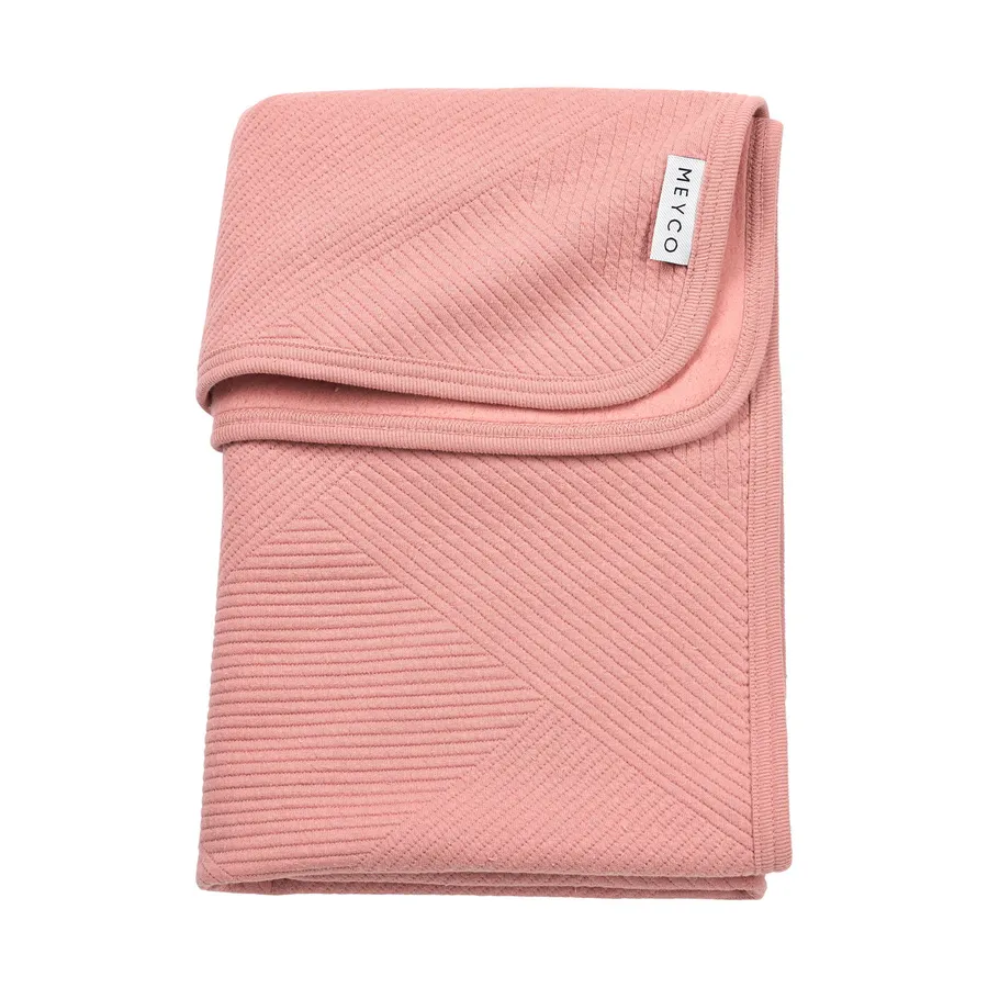 Meyco Gebreide Jacquard Flannel Deken