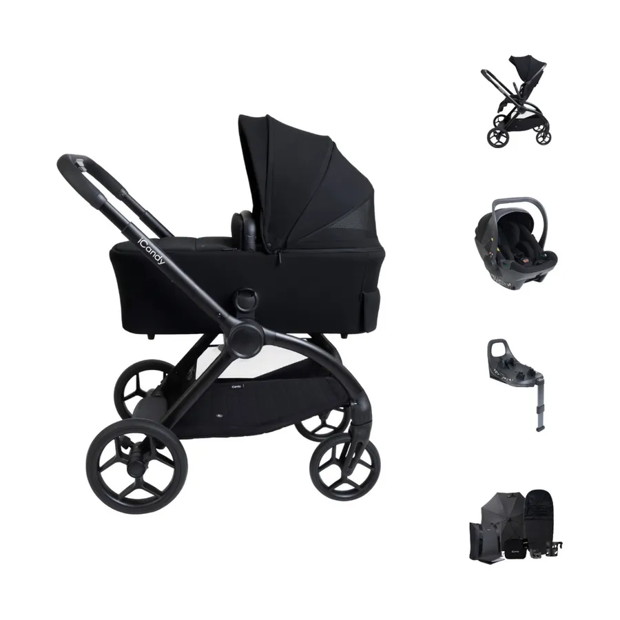 ICandy Core 2 Kinderwagen 3-in-1 - Complete Travel Bundel