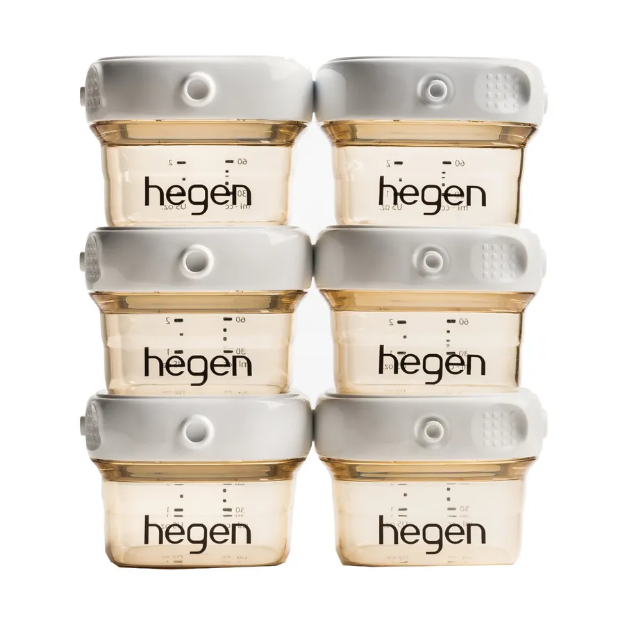 Hegen Opbergbakje 60 ml 6 Stuks