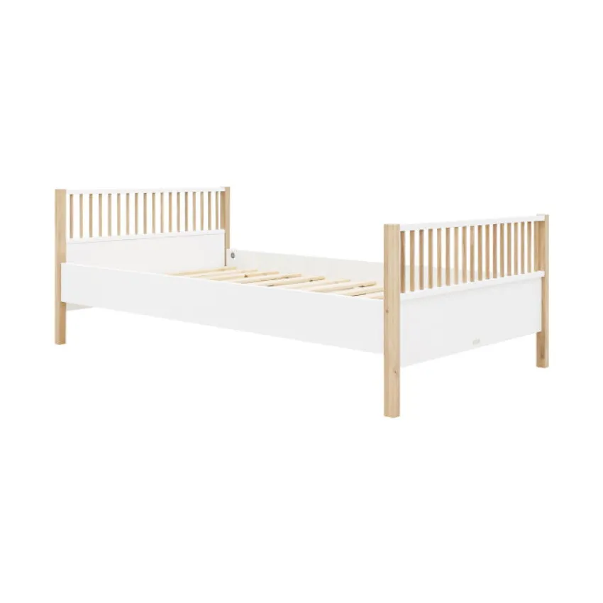 Bopita Mika Twinbed Wit / Eiken 120 x 200 cm