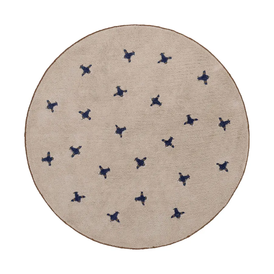 Tapis Petit Jort Vloerkleed 130 x 130 cm